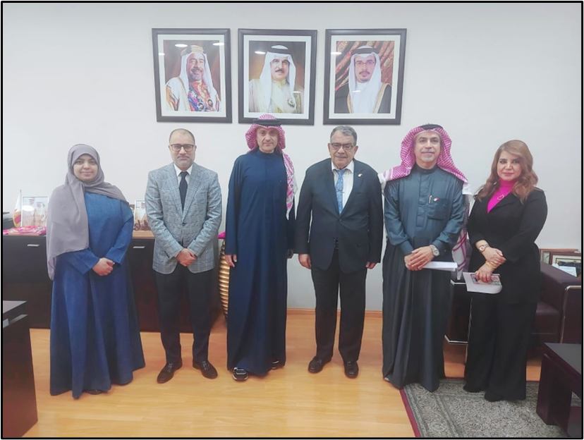 الإجتماع بمدير التدريب وتطوير القوى العاملة بوزراة العمل