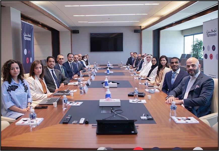 جمعية المحامين البحرينية تبحث مع صندوق دعم العمل (تمكين) دعم المحامين ومكاتب المحاماة