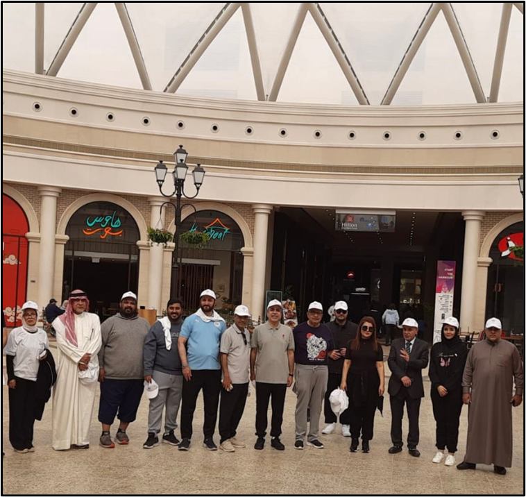 المشاركة في فعاليات اليوم الرياضي البحريني