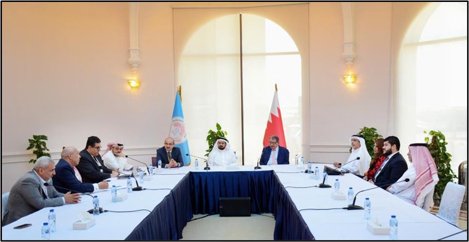 زيارة وفد الجمعية لجامعة العلوم التطبيقية