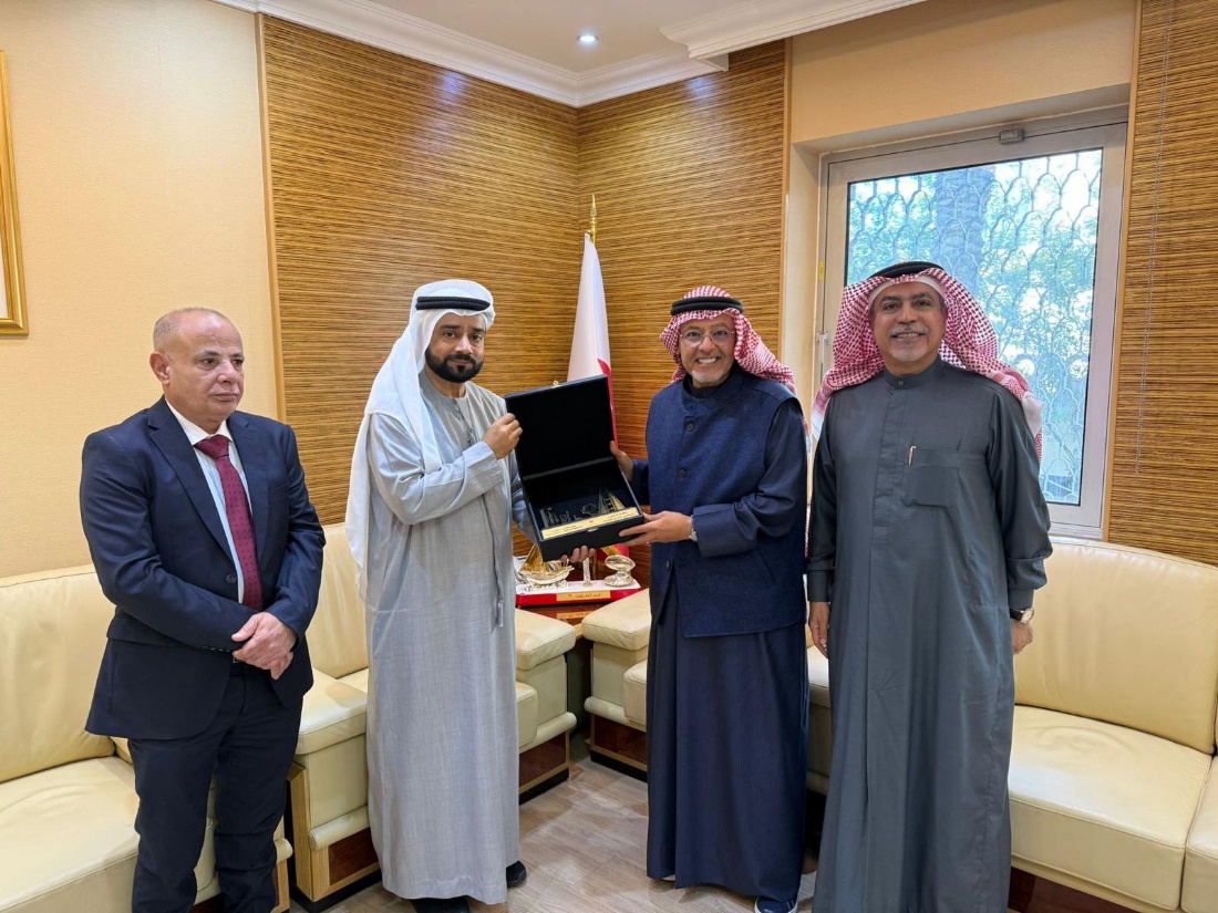 ‏معالي نائب رئيس المجلس الأعلى للقضاء يستقبل رئيس جمعية الإمارات للمحامين والقانونيين بحضور رئيس الجمعية ونائب الرئيس