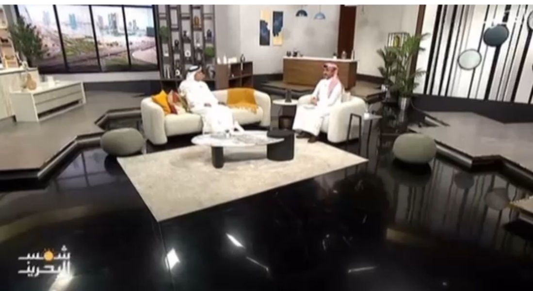 ‏تلفزيون البحرين يجري لقاءً تلفزيونياً مباشراً مع رئيس مجلس الإدارة بمناسبة {يوم المحامي البحريني}