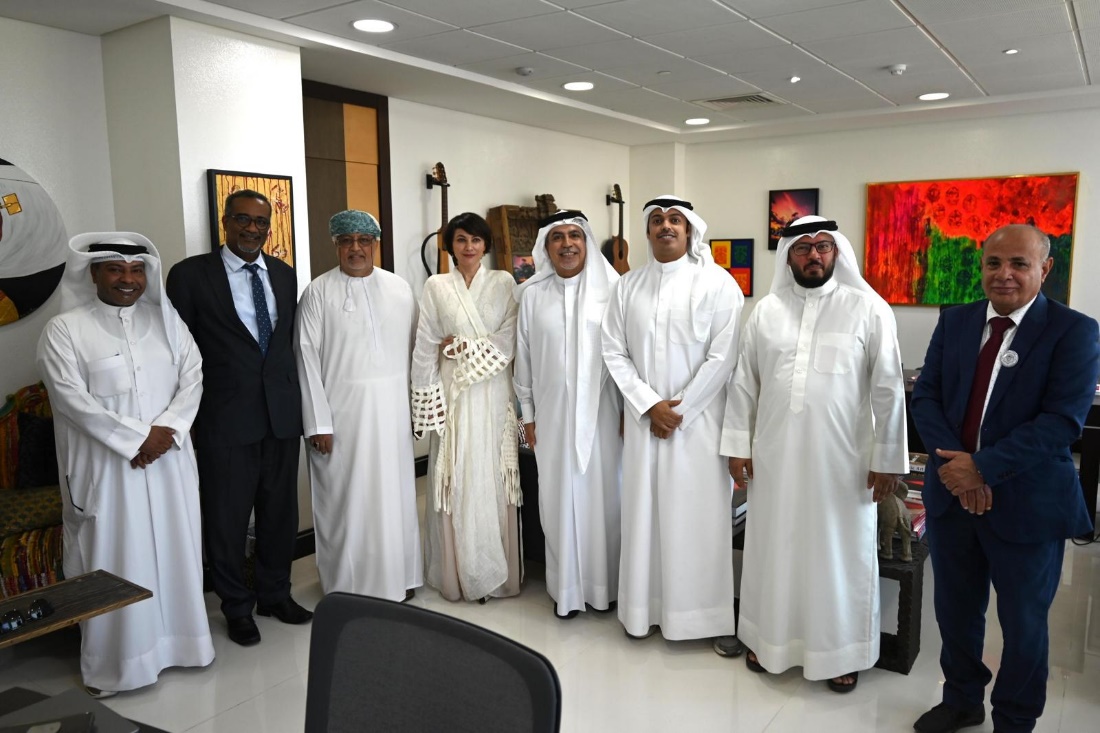 ‏سعادة الأمين العام لمجلس تطوير آليات تسوية المنازعات تستقبل رئيس وأعضاء مجلس الإدارة وعدد من الضيوف