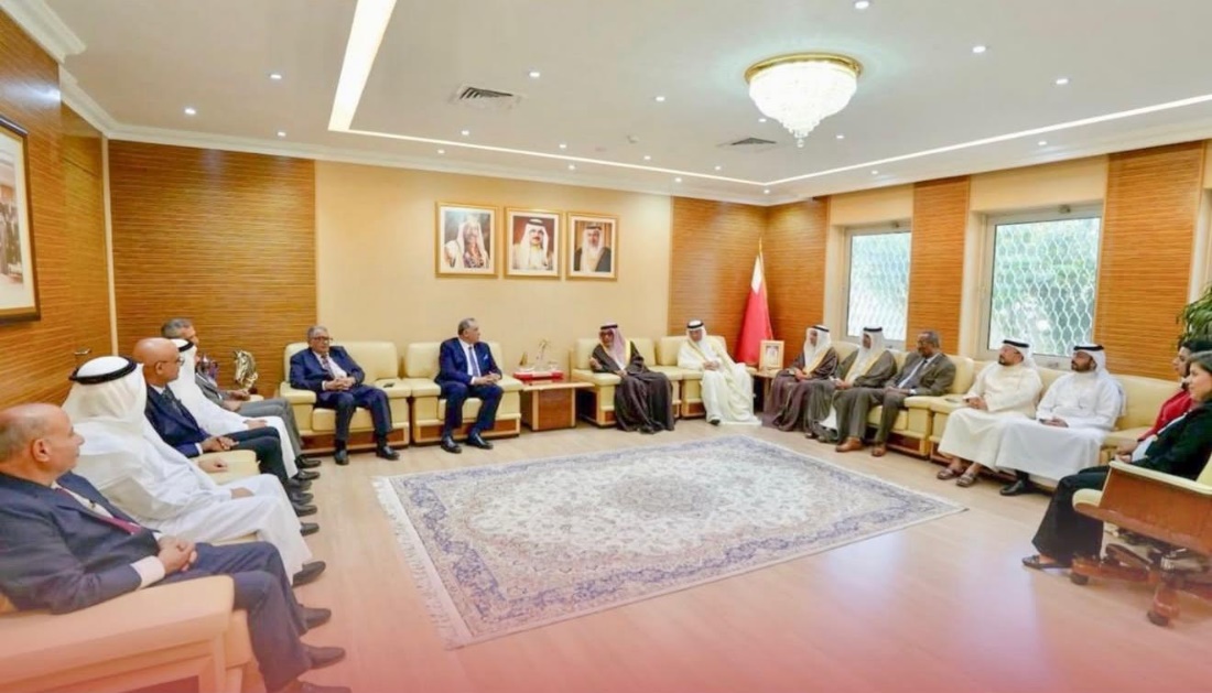 ‏نائب رئيس المجلس الأعلى للقضاء ‏يستقبل وفود المؤتمر العربي الأول للقانون والمحاماة