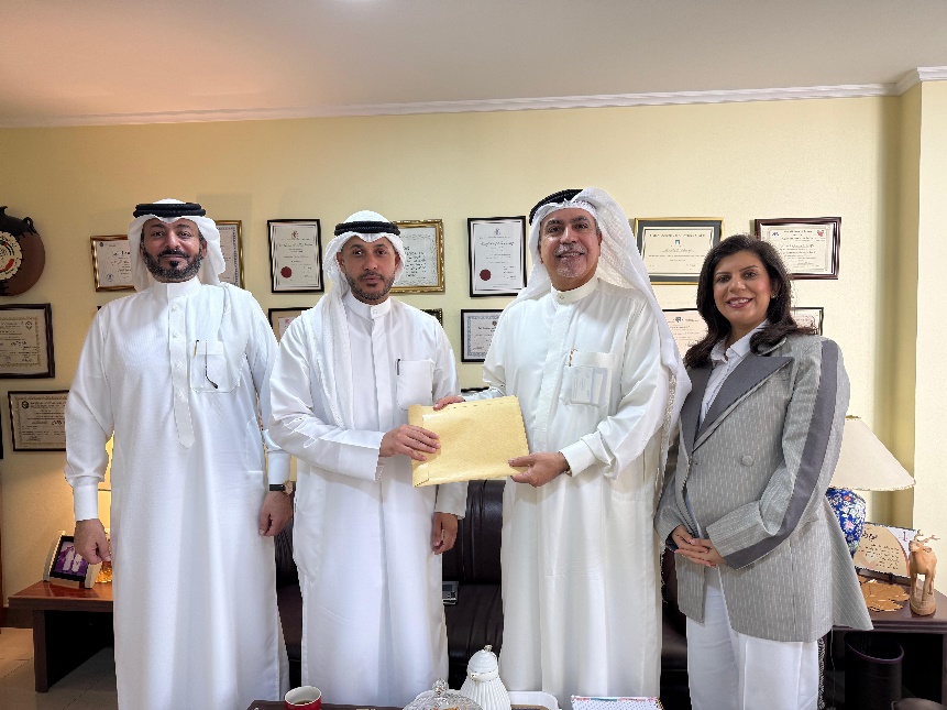 ‏مجلس إدارة جمعية المحامين البحرينية ‏يستقبل الأستاذ محمد جميل ‏رئيس أكاديمية ادفوكيتس بدولة الكويت