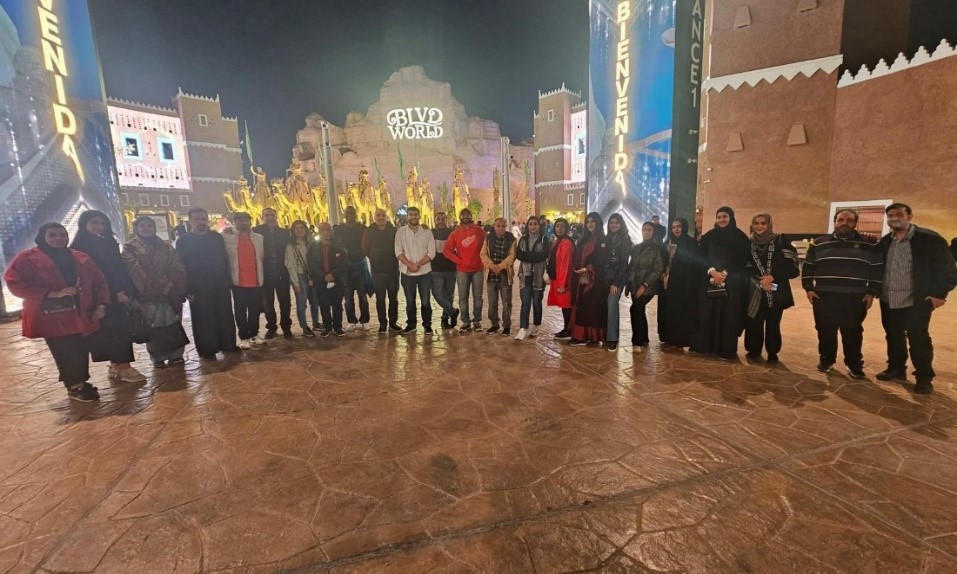 رحلة برية ترفيهية إلى موسم الرياض بالمملكة العربية السعودية